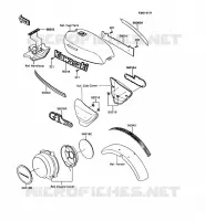 STICKER pour Kawasaki GT750