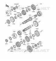 TRANSMISSION pour Kawasaki GT750
