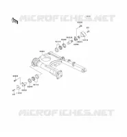BRAS OSCILLANT pour Kawasaki 1000GTR