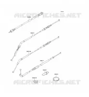 CABLES pour Kawasaki 1000GTR