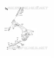 CH&Acirc;SSIS pour Kawasaki 1000GTR