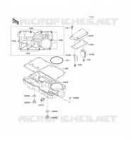 COUVERCLE RENIFLARD/CARTER D'HUILE pour Kawasaki 1000GTR