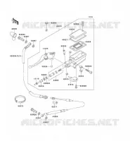 EMBRAYAGE MAITRE CYLINDRE pour Kawasaki 1000GTR