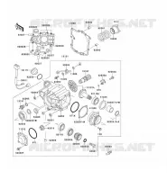 PIGNON CONIQUE AVANT pour Kawasaki 1000GTR