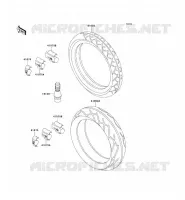 PNEUS pour Kawasaki 1000GTR