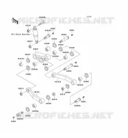 SUSPENSION ARRI&Egrave;RE pour Kawasaki 1000GTR