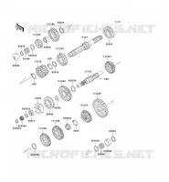 TRANSMISSION pour Kawasaki 1000GTR