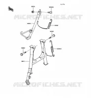 BEQUILLE pour Kawasaki 1000GTR