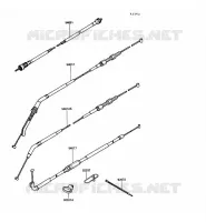CABLE pour Kawasaki 1000GTR