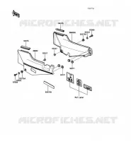 CACHE LAT&Eacute;RAL pour Kawasaki 1000GTR