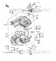 CARTER MOTEUR(S) pour Kawasaki 1000GTR