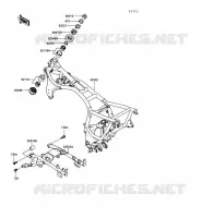 CH&Acirc;SSIS pour Kawasaki 1000GTR