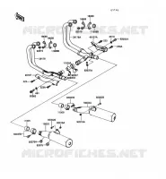 &Eacute;CHAPPEMENT pour Kawasaki 1000GTR