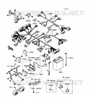 &Eacute;QUIPEMENT ELECTRIQUE pour Kawasaki 1000GTR