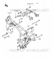 PIECE DE CADRE pour Kawasaki 1000GTR