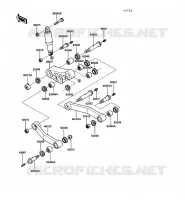 SUSPENSION pour Kawasaki 1000GTR
