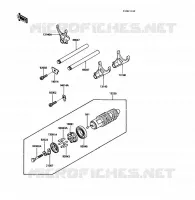 BARILLET/FOURCHETTE pour Kawasaki VOYAGER XII
