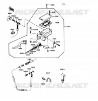 EMBRAYAGE MAITRE CYLINDRE pour Kawasaki VOYAGER XII