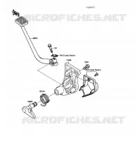 PEDALE DE FREIN pour Kawasaki VOYAGER XII
