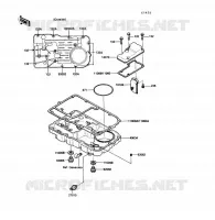 RENIFLARD/CARTER D'HUILE pour Kawasaki VOYAGER XII