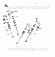 SOUPAPE pour Kawasaki VOYAGER XII