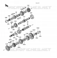 TRANSMISSION pour Kawasaki VOYAGER XII