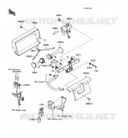 CHASSIS EQUIPMENT ELECTRIQUE pour Kawasaki VOYAGER