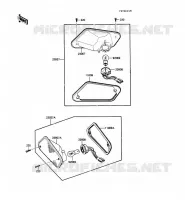 CLIGNOTANTS pour Kawasaki VOYAGER