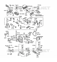 CONTACTEUR SERRURE/R&Eacute;FLECTEUR pour Kawasaki VOYAGER