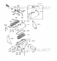 FILTRE A AIR pour Kawasaki VOYAGER