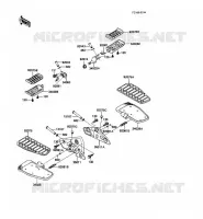 REPOSE PIED pour Kawasaki VOYAGER