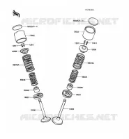 SOUPAPE pour Kawasaki VOYAGER
