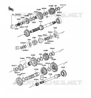 TRANSMISSION pour Kawasaki VOYAGER