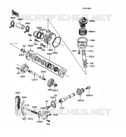 POMPE &Agrave; EAU pour Kawasaki VOYAGER