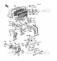 RADIATEUR pour Kawasaki VOYAGER