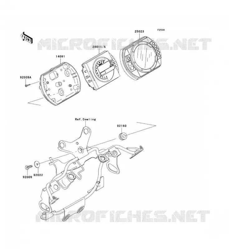 COMPTEURS Kawasaki MOTOS 1000 2004 Z1000  ZR1000-A2H
