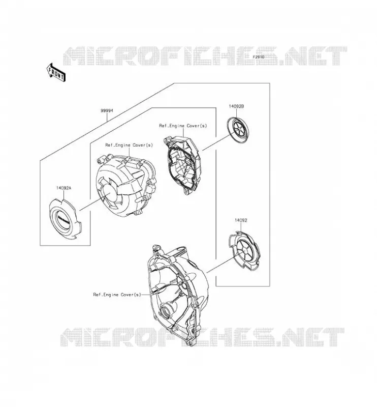 ACCESSOIRE(COUVRE COMPTEUR) Kawasaki MOTOS 1000 2014 Z1000 ABS  ZR1000GEFA
