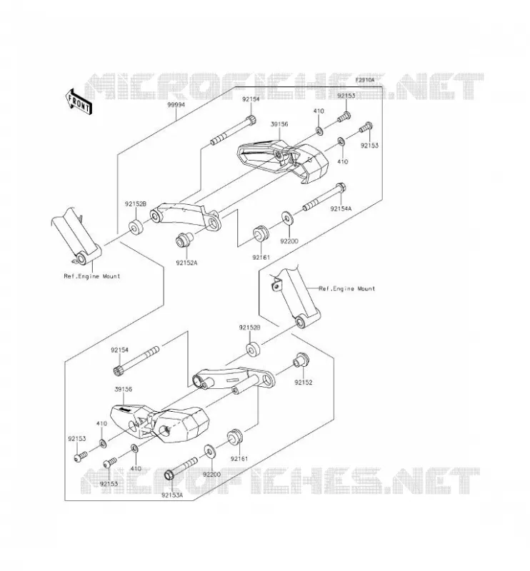 ACCESSOIRE(SHROUD SLIDER) Kawasaki MOTOS 1000 2015 Z1000 ABS  ZR1000GFF