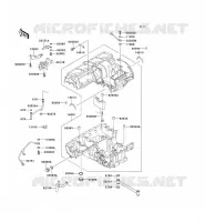 CARTER MOTEUR(S) pour Kawasaki ZEPHYR 1100