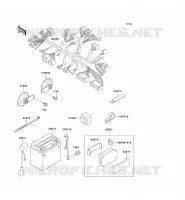 CHASSIS EQUIPMENT ELECTRIQUE pour Kawasaki ZEPHYR 1100