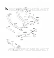 &Eacute;CHAPPEMENT pour Kawasaki ZEPHYR 1100