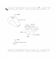 LABEL pour Kawasaki ZEPHYR 1100