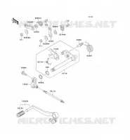 SELECTEUR pour Kawasaki ZEPHYR 1100