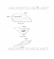 STICKER(GRAY) pour Kawasaki ZEPHYR 1100