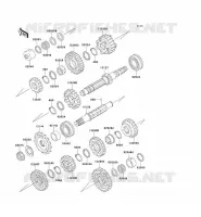 TRANSMISSION pour Kawasaki ZEPHYR 1100