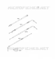 CABLES pour Kawasaki ZEPHYR 1100