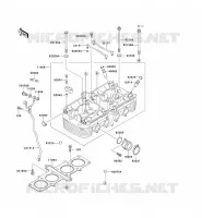 CULASSE pour Kawasaki ZEPHYR 1100