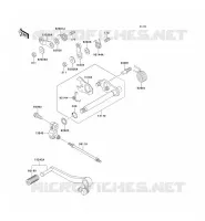 SELECTEUR pour Kawasaki ZEPHYR 1100