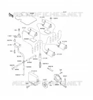SYSTEME D&acute;ALLUMAGE pour Kawasaki ZEPHYR 1100