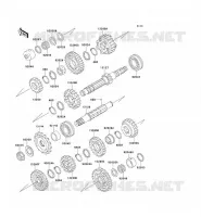 TRANSMISSION pour Kawasaki ZEPHYR 1100